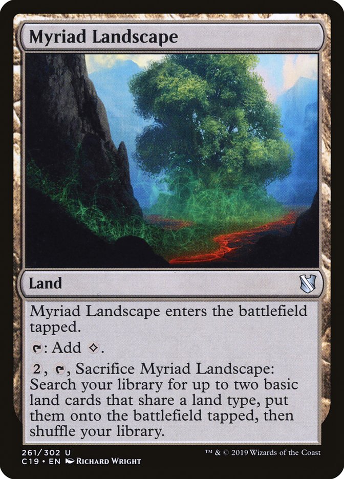 Myriad Landscape [Commander 2019] MTG Single Magic: The Gathering    | Red Claw Gaming