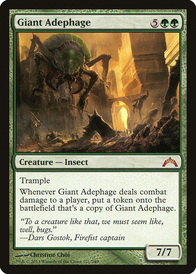 Giant Adephage [Gatecrash] MTG Single Magic: The Gathering    | Red Claw Gaming