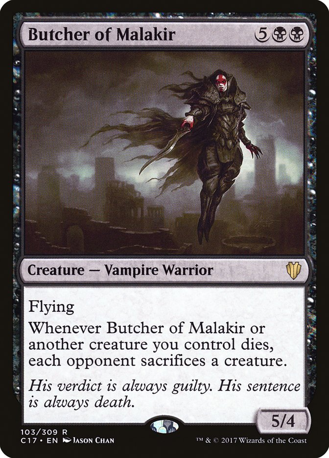 Butcher of Malakir [Commander 2017] MTG Single Magic: The Gathering    | Red Claw Gaming