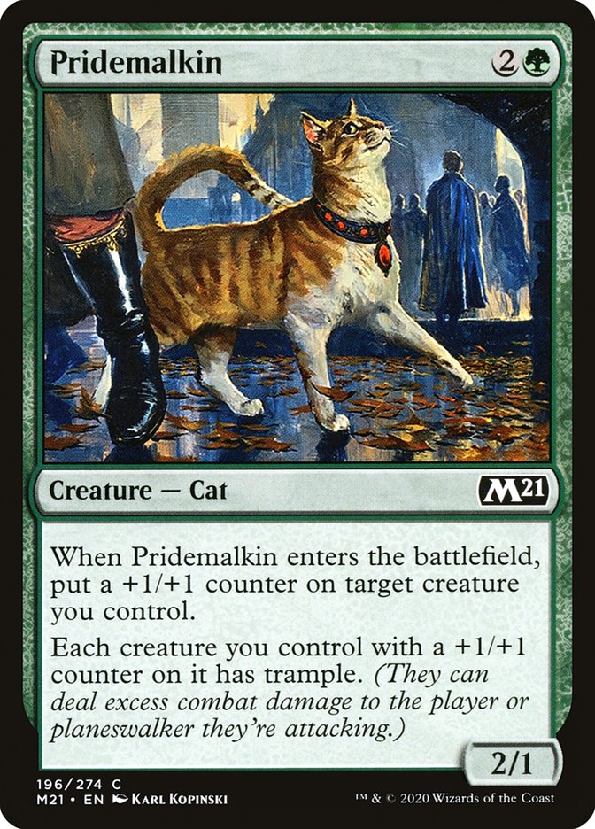 Pridemalkin [Core Set 2021] MTG Single Magic: The Gathering    | Red Claw Gaming