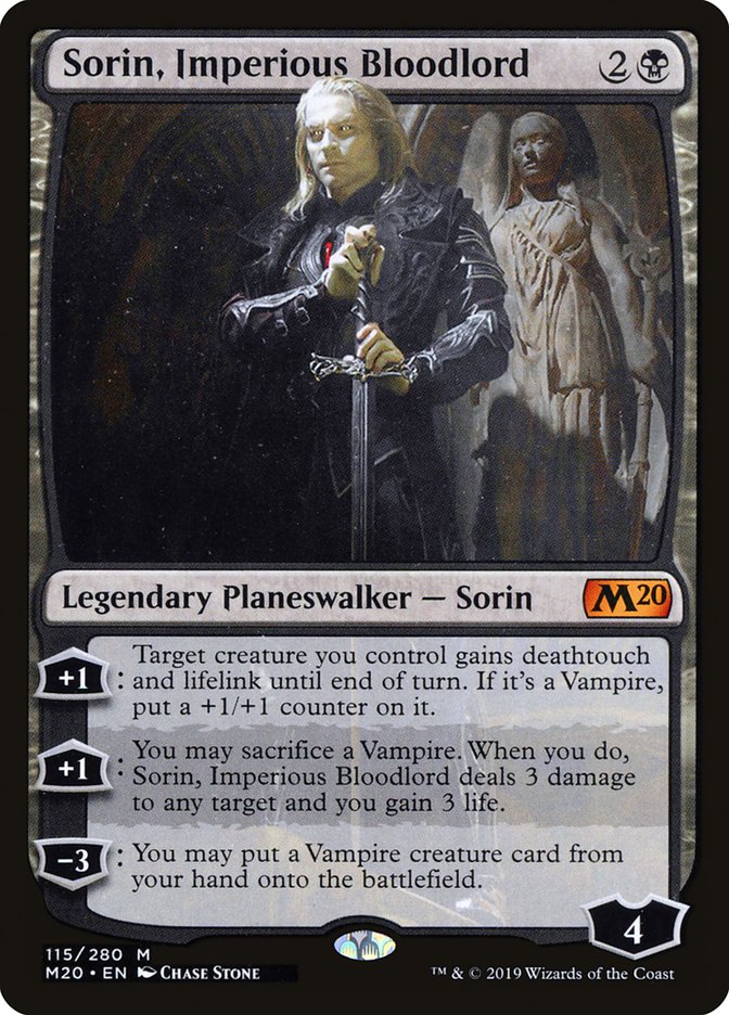 Sorin, Imperious Bloodlord [Core Set 2020] MTG Single Magic: The Gathering    | Red Claw Gaming