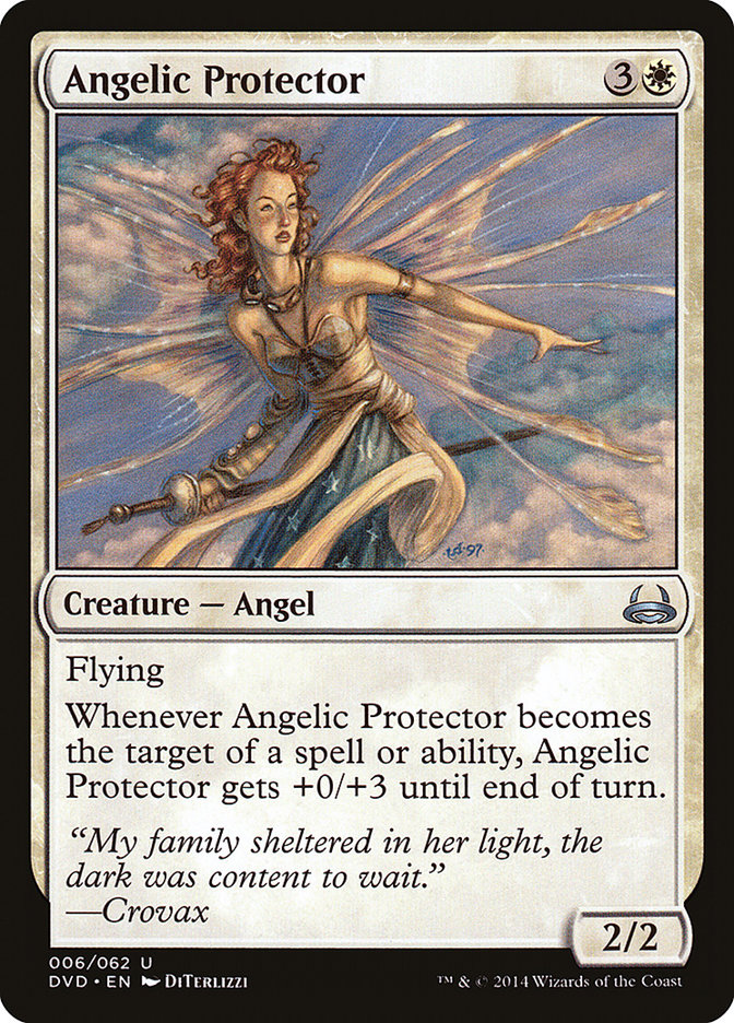 Angelic Protector (Divine vs. Demonic) [Duel Decks Anthology] MTG Single Magic: The Gathering    | Red Claw Gaming