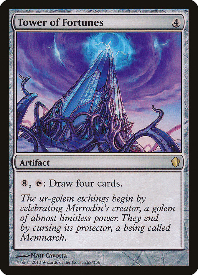 Tower of Fortunes [Commander 2013] MTG Single Magic: The Gathering    | Red Claw Gaming