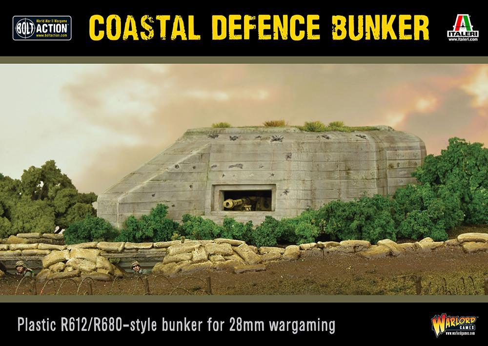 Coastal Defence Bunker Terrain Warlord Games    | Red Claw Gaming