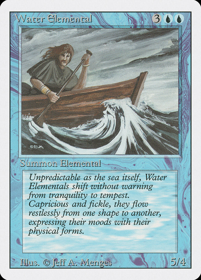 Water Elemental [Revised Edition] MTG Single Magic: The Gathering    | Red Claw Gaming