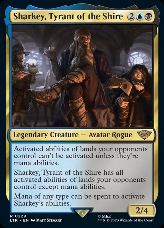 Sharkey, Tyrant of the Shire [The Lord of the Rings: Tales of Middle-Earth] MTG Single Magic: The Gathering    | Red Claw Gaming