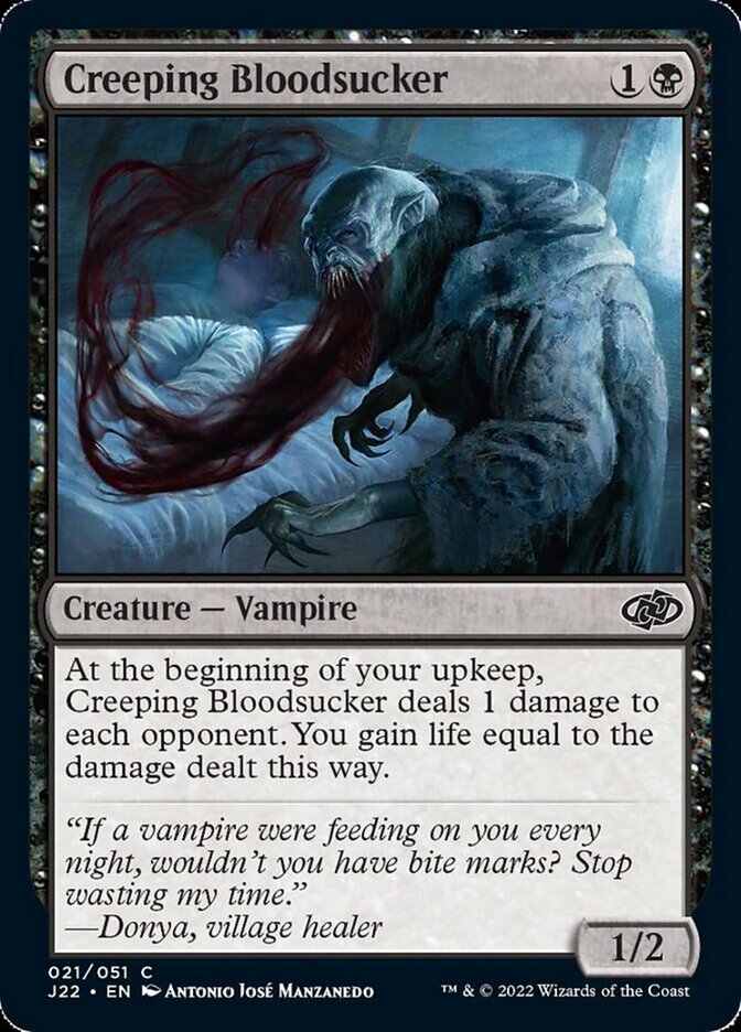Creeping Bloodsucker [Jumpstart 2022] MTG Single Magic: The Gathering    | Red Claw Gaming