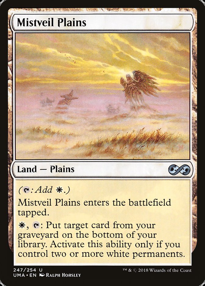 Mistveil Plains [Ultimate Masters] MTG Single Magic: The Gathering    | Red Claw Gaming