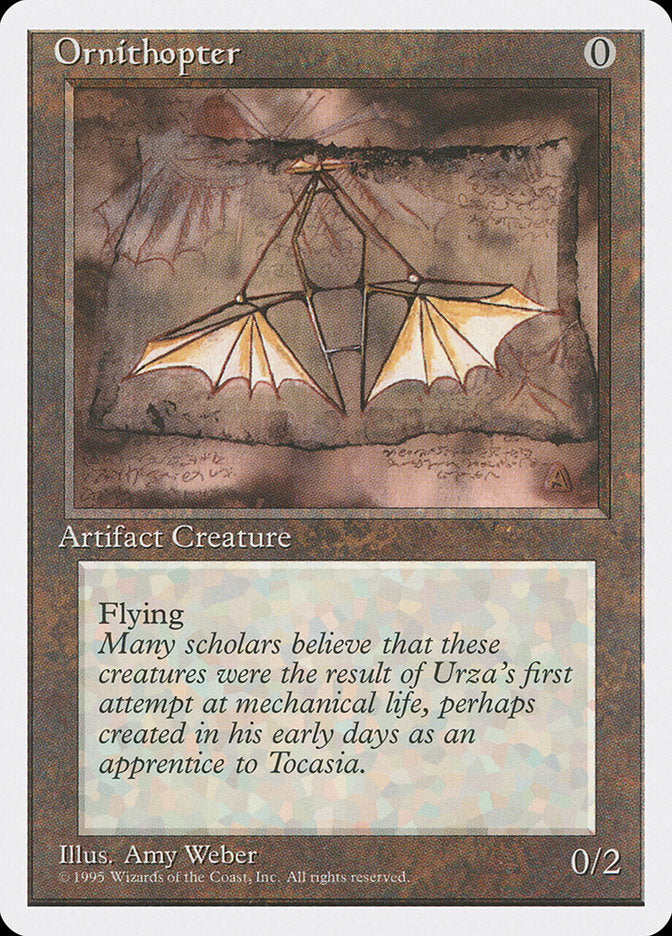 Ornithopter [Fourth Edition] MTG Single Magic: The Gathering    | Red Claw Gaming