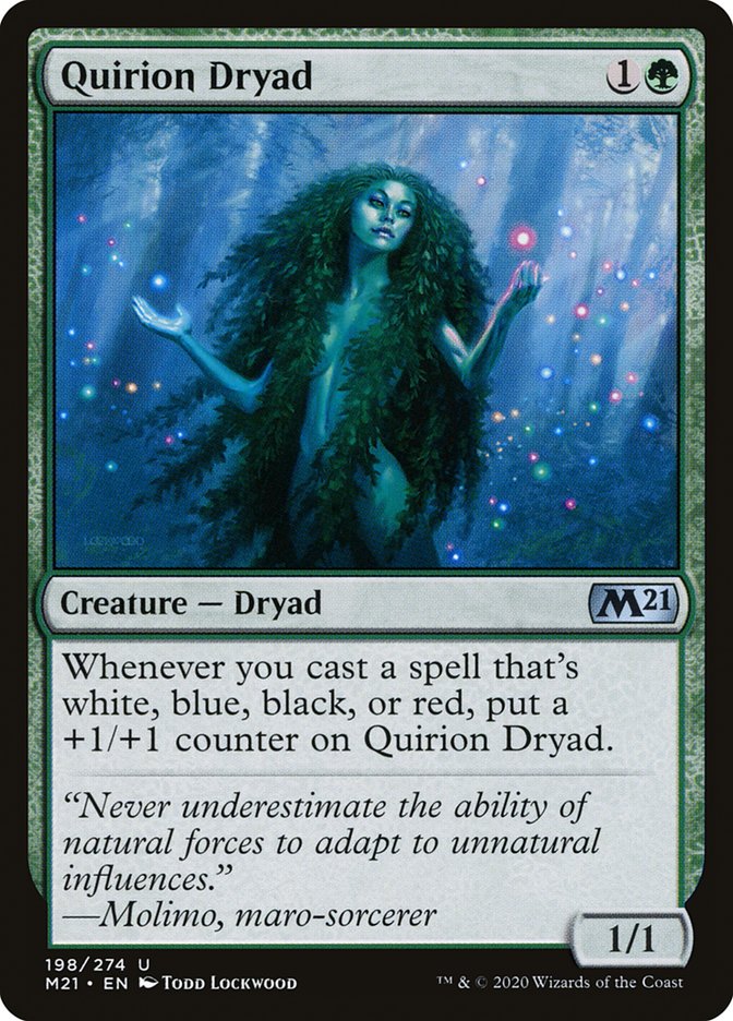 Quirion Dryad [Core Set 2021] MTG Single Magic: The Gathering    | Red Claw Gaming