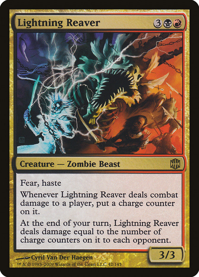 Lightning Reaver [Alara Reborn] MTG Single Magic: The Gathering    | Red Claw Gaming