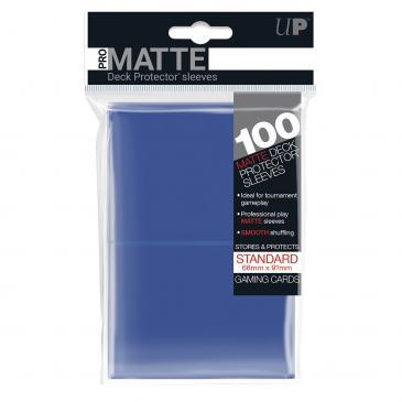 100ct Pro-Matte Blue Standard Deck Protectors Deck Protectors Ultra Pro    | Red Claw Gaming