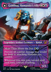 Goldbug, Humanity's Ally // Goldbug, Scrappy Scout (Shattered Glass) [Transformers] MTG Single Magic: The Gathering    | Red Claw Gaming