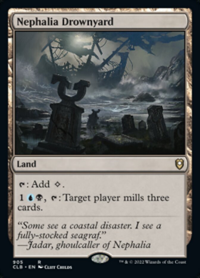 Nephalia Drownyard [Commander Legends: Battle for Baldur's Gate] MTG Single Magic: The Gathering    | Red Claw Gaming