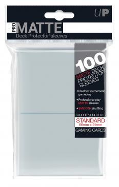 100ct Pro-Matte Clear Standard Deck Protectors Deck Protectors Ultra Pro    | Red Claw Gaming