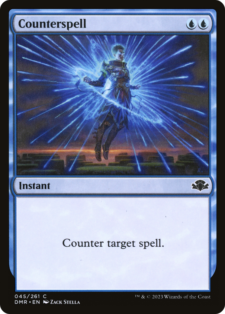 Counterspell [Dominaria Remastered] MTG Single Magic: The Gathering    | Red Claw Gaming