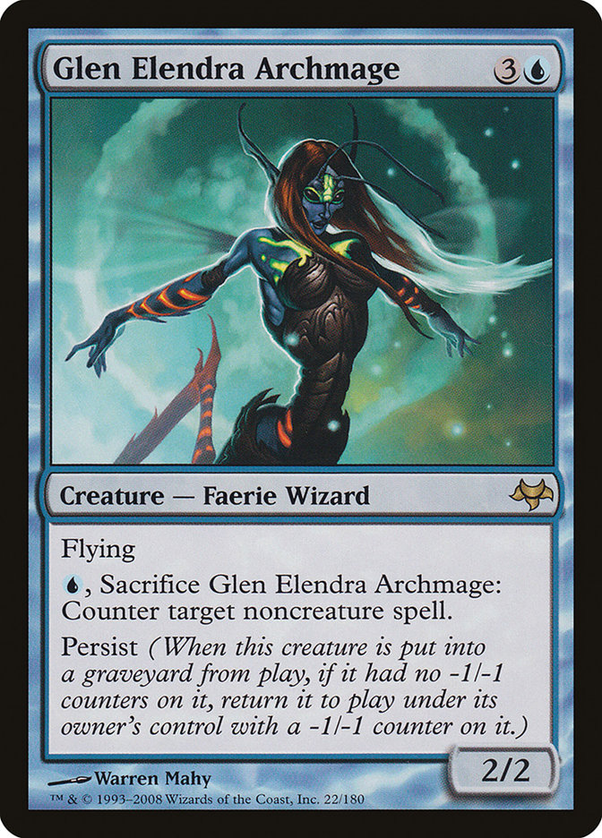 Glen Elendra Archmage [Eventide] MTG Single Magic: The Gathering    | Red Claw Gaming