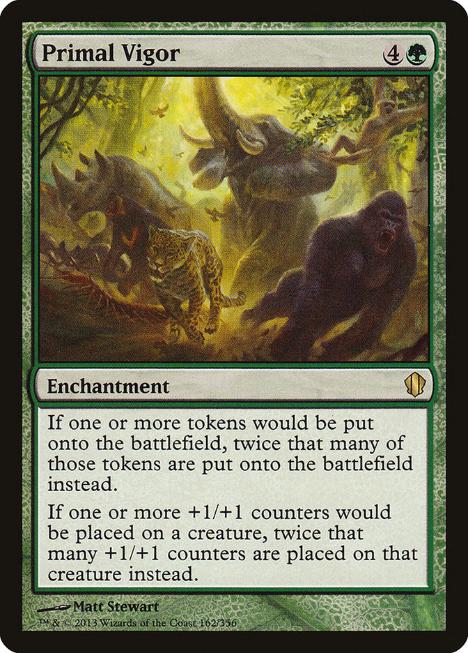 Primal Vigor [Commander 2013] MTG Single Magic: The Gathering    | Red Claw Gaming