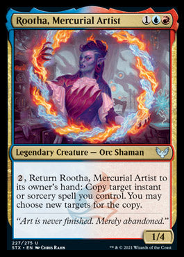 Rootha, Mercurial Artist [Strixhaven: School of Mages] MTG Single Magic: The Gathering    | Red Claw Gaming