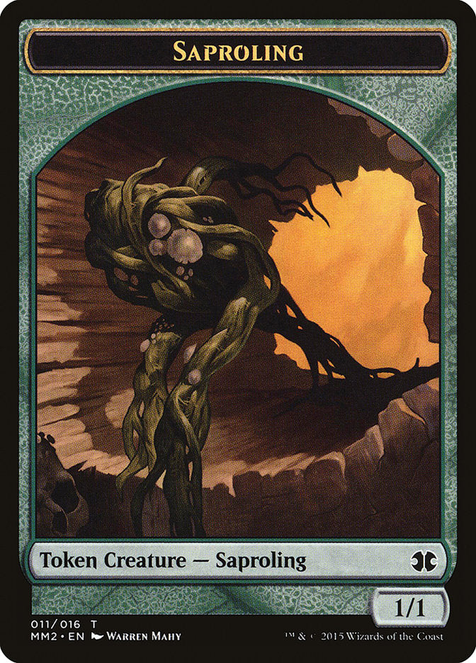 Saproling Token [Modern Masters 2015 Tokens] MTG Single Magic: The Gathering    | Red Claw Gaming