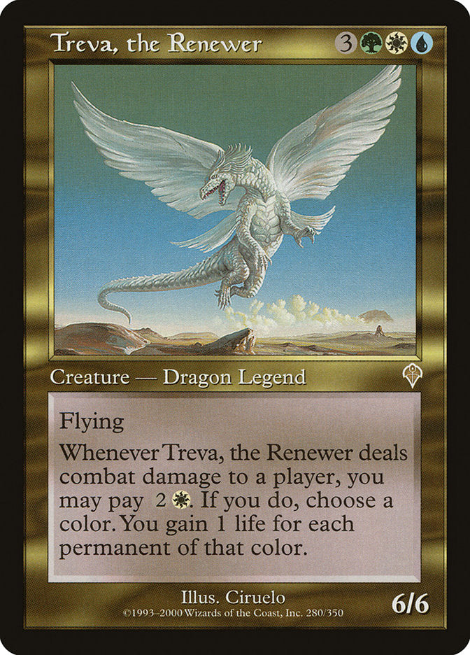 Treva, the Renewer [Invasion] MTG Single Magic: The Gathering    | Red Claw Gaming
