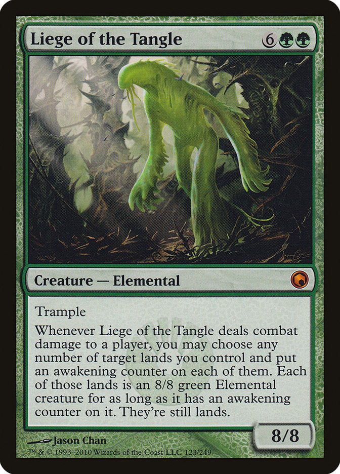 Liege of the Tangle [Scars of Mirrodin] MTG Single Magic: The Gathering    | Red Claw Gaming