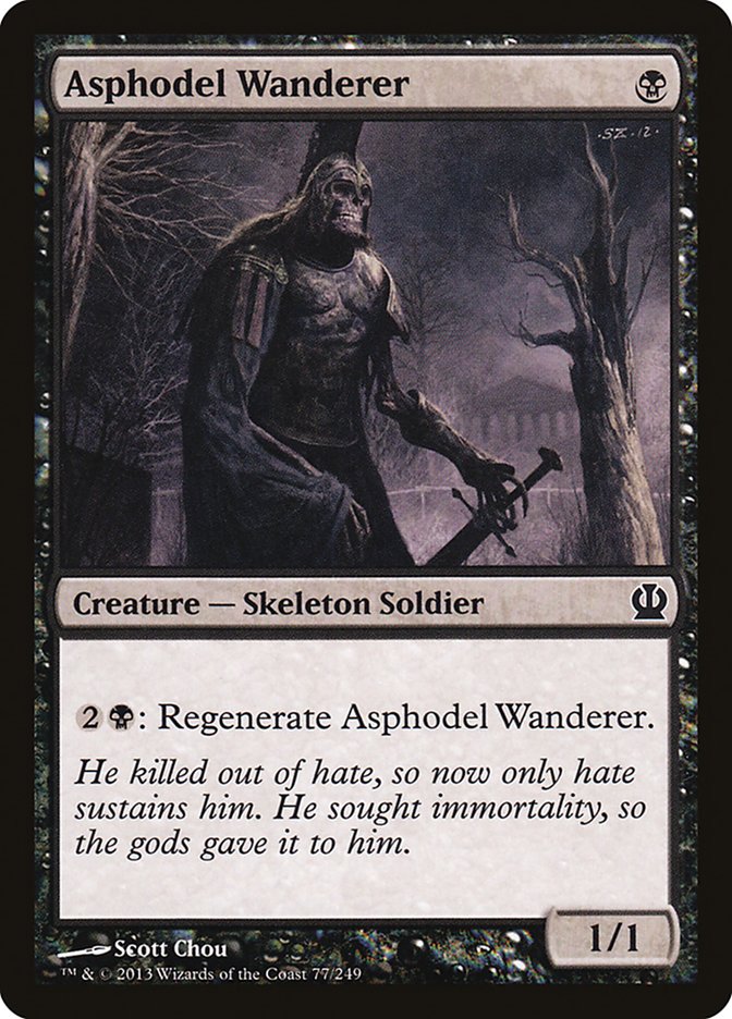 Asphodel Wanderer [Theros] MTG Single Magic: The Gathering    | Red Claw Gaming