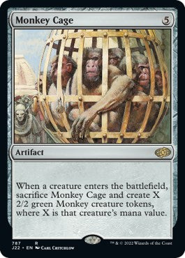 Monkey Cage [Jumpstart 2022] MTG Single Magic: The Gathering    | Red Claw Gaming