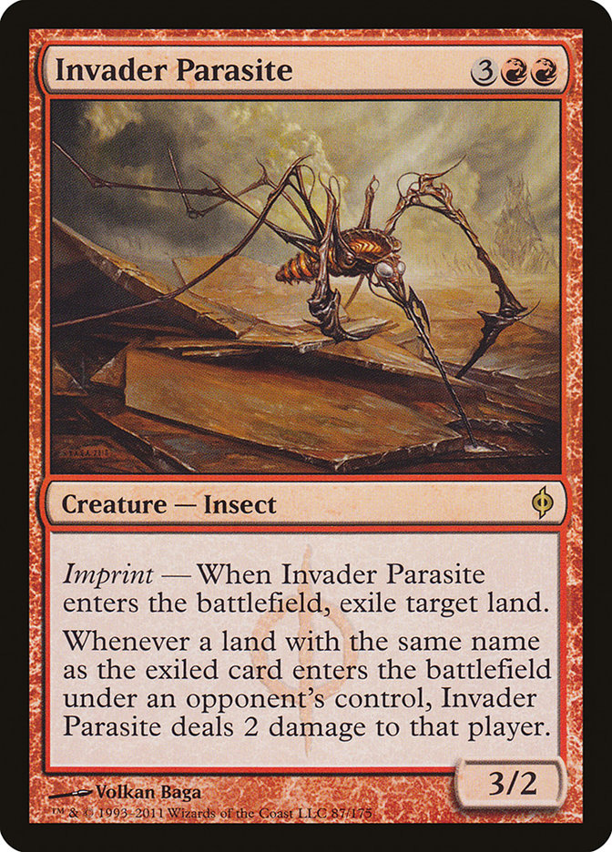 Invader Parasite [New Phyrexia] MTG Single Magic: The Gathering    | Red Claw Gaming