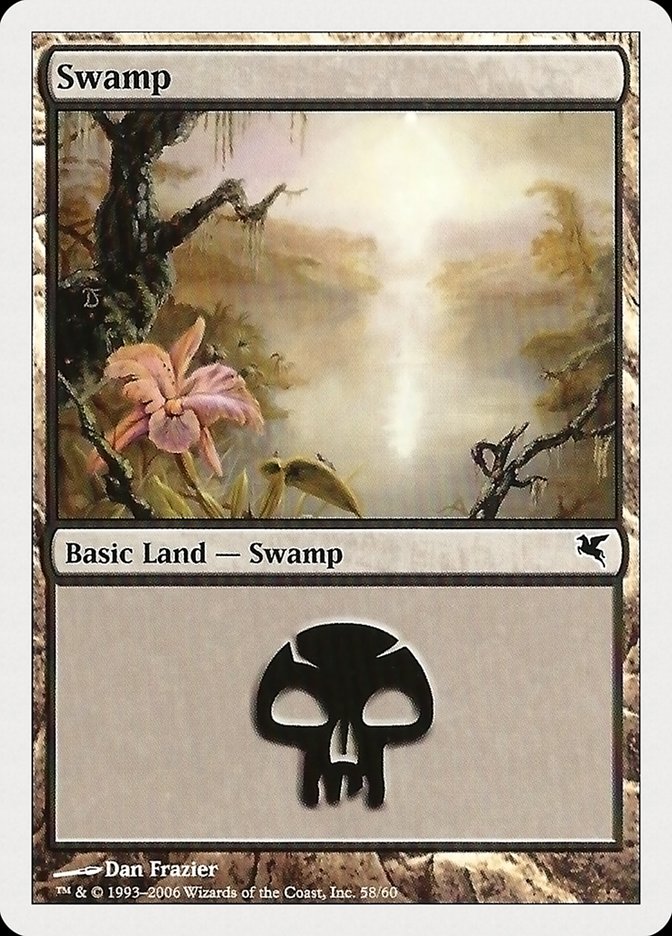 Swamp (58) [Hachette UK] MTG Single Magic: The Gathering    | Red Claw Gaming