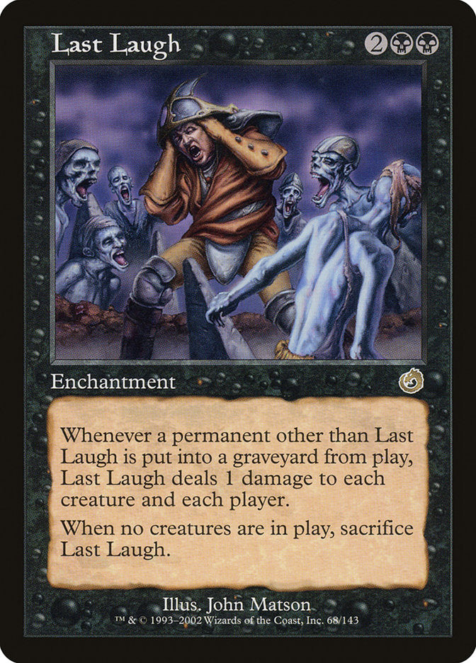 Last Laugh [Torment] MTG Single Magic: The Gathering    | Red Claw Gaming