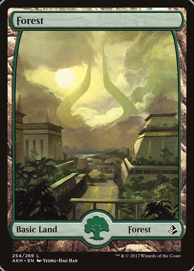 Forest (254) [Amonkhet] MTG Single Magic: The Gathering    | Red Claw Gaming