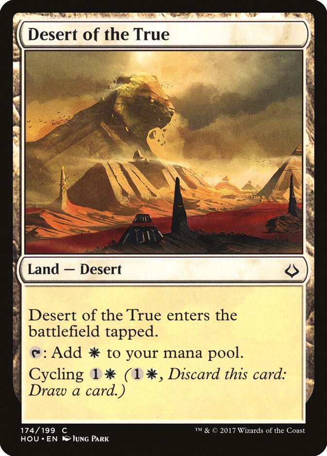 Desert of the True [Hour of Devastation] MTG Single Magic: The Gathering    | Red Claw Gaming