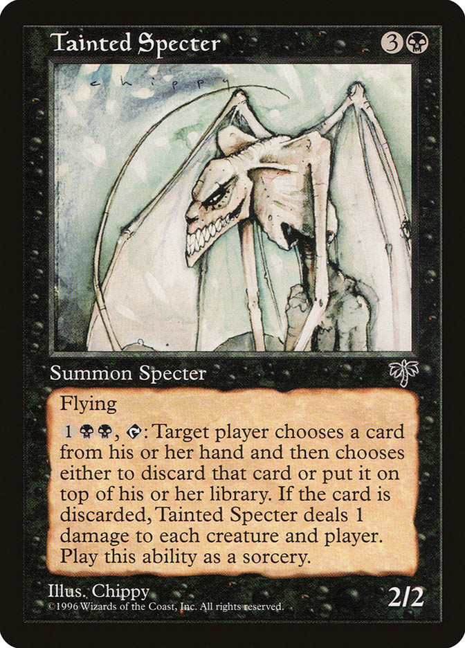 Tainted Specter [Mirage] MTG Single Magic: The Gathering    | Red Claw Gaming