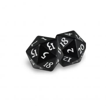 Heavy Metal D20 Set Black Magic Dice Ultra Pro    | Red Claw Gaming