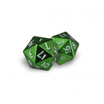 Heavy Metal D20 Set Emerald Frost Dice Ultra Pro    | Red Claw Gaming