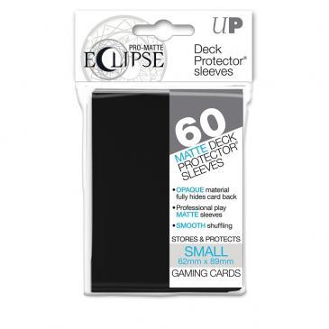 PRO-Matte Eclipse Black Small Deck Protector sleeves 60ct Deck Protectors Ultra Pro    | Red Claw Gaming