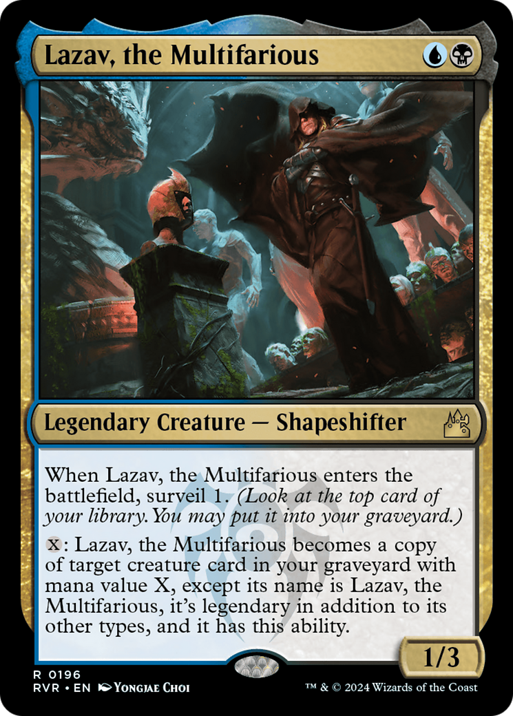 Lazav, the Multifarious [Ravnica Remastered] MTG Single Magic: The Gathering    | Red Claw Gaming