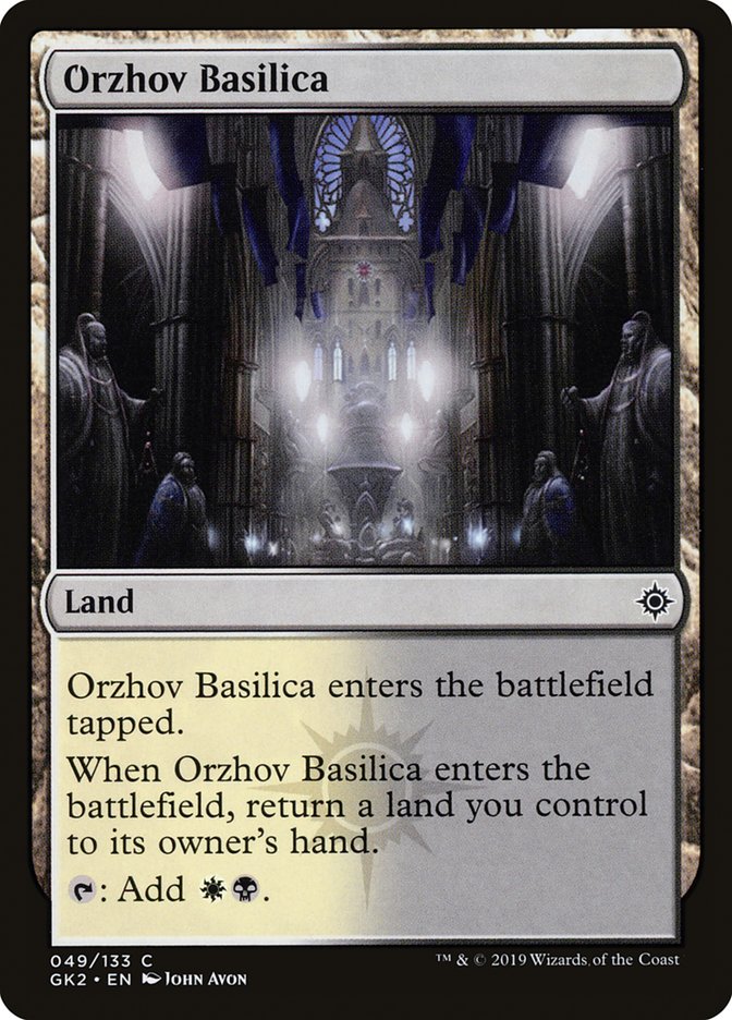 Orzhov Basilica [Ravnica Allegiance Guild Kit] MTG Single Magic: The Gathering    | Red Claw Gaming