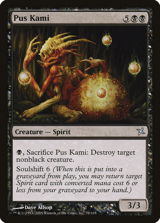 Pus Kami [Betrayers of Kamigawa] MTG Single Magic: The Gathering    | Red Claw Gaming