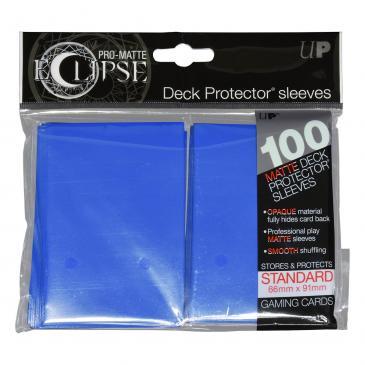 PRO-Matte Eclipse Pacific Blue Standard Deck Protector sleeve 100ct Deck Protectors Ultra Pro    | Red Claw Gaming