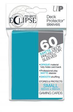 PRO-Matte Eclipse Sky Blue Small Deck Protector sleeve 60ct Deck Protectors Ultra Pro    | Red Claw Gaming