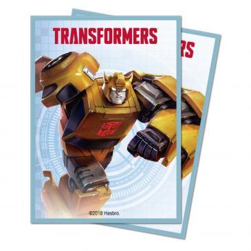 Transformers Bumblebee Deck Protector sleeve 100ct for Hasbro Deck Protectors Ultra Pro    | Red Claw Gaming