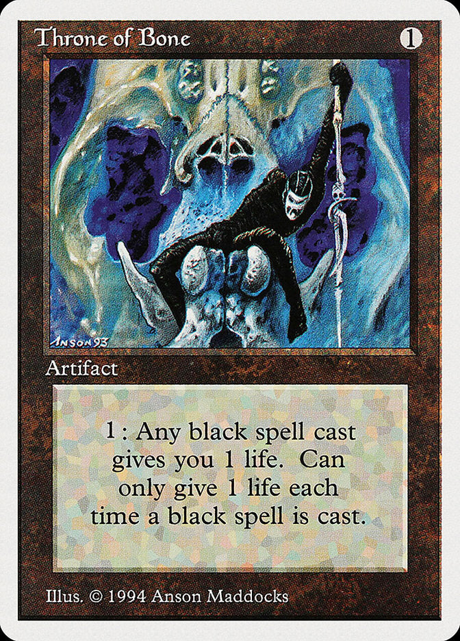 Throne of Bone [Summer Magic / Edgar] MTG Single Magic: The Gathering    | Red Claw Gaming