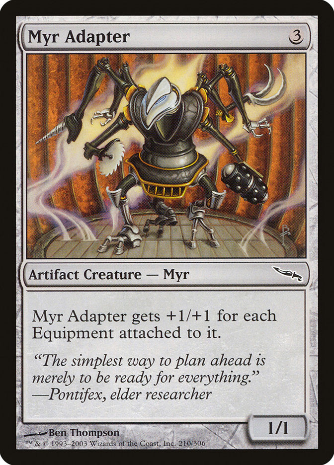Myr Adapter [Mirrodin] MTG Single Magic: The Gathering    | Red Claw Gaming