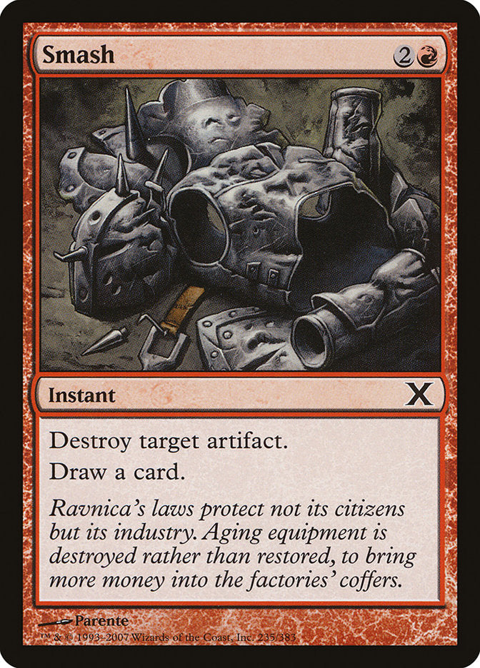 Smash [Tenth Edition] MTG Single Magic: The Gathering    | Red Claw Gaming