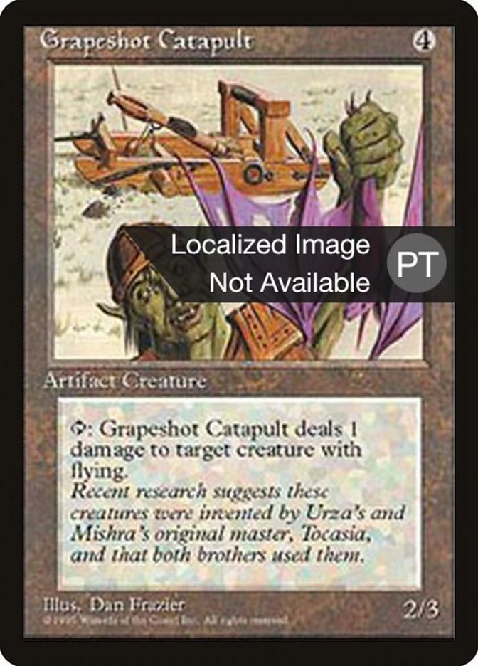 Grapeshot Catapult [Fourth Edition (Foreign Black Border)] MTG Single Magic: The Gathering    | Red Claw Gaming