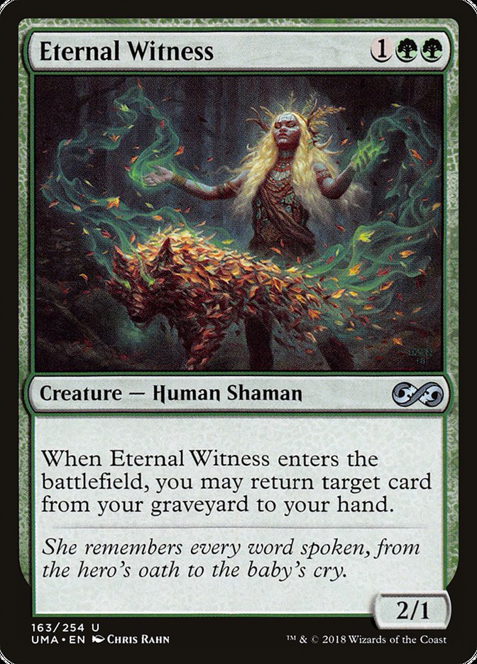 Eternal Witness [Ultimate Masters] MTG Single Magic: The Gathering    | Red Claw Gaming