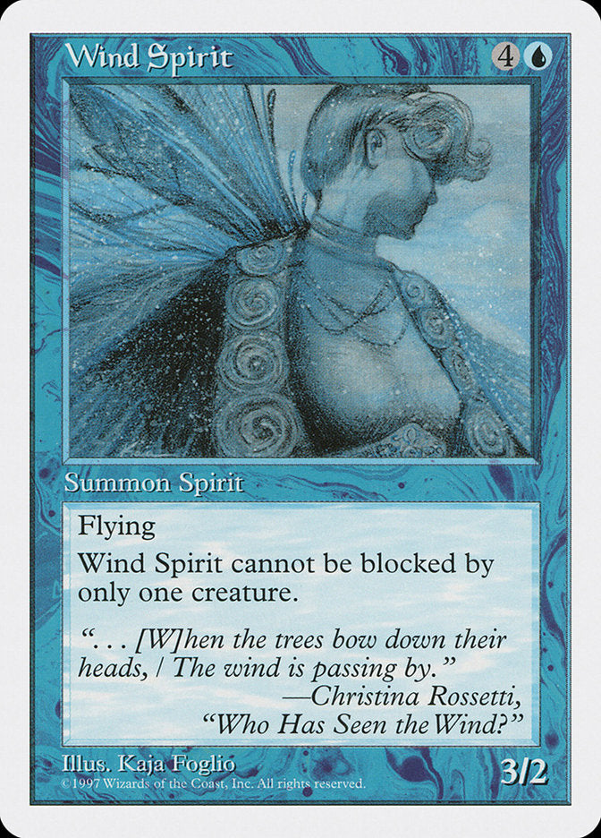 Wind Spirit [Fifth Edition] MTG Single Magic: The Gathering    | Red Claw Gaming