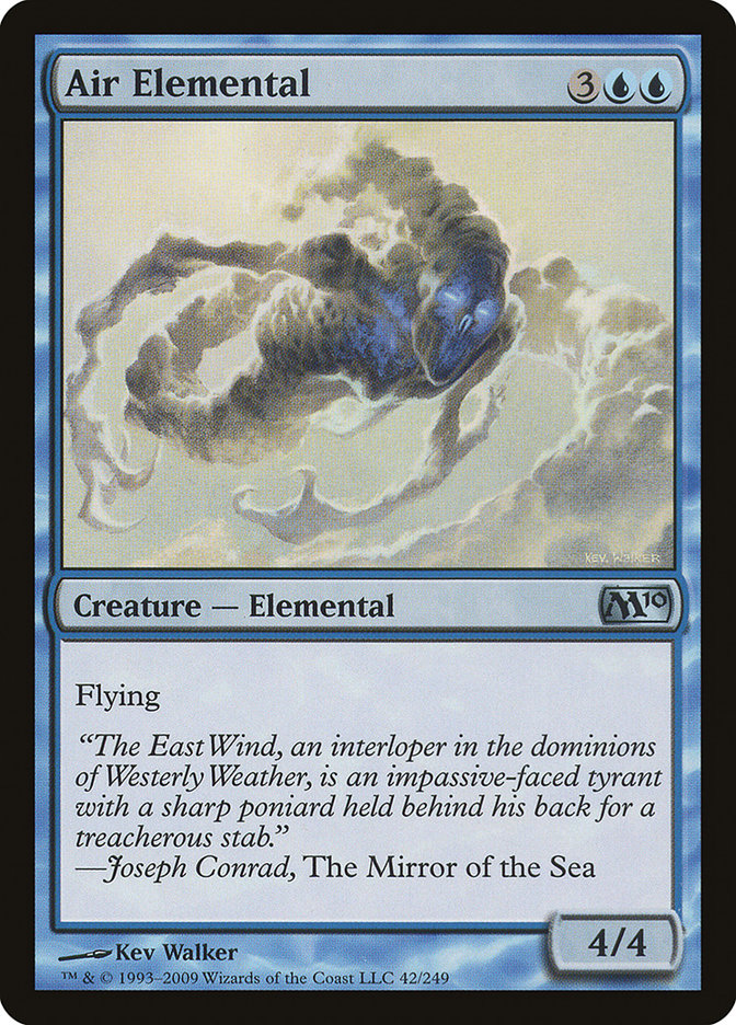 Air Elemental [Magic 2010] MTG Single Magic: The Gathering    | Red Claw Gaming